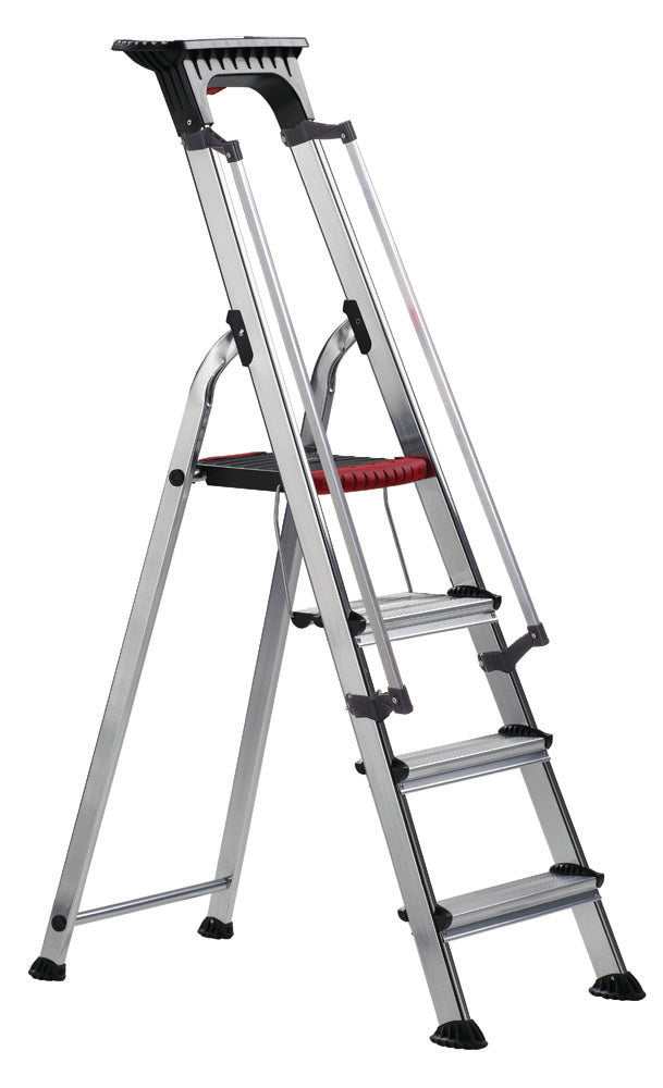 Anntaylor Double Decker Aluminium Stepladder – With Tool Tray for Easy Access - Image 6