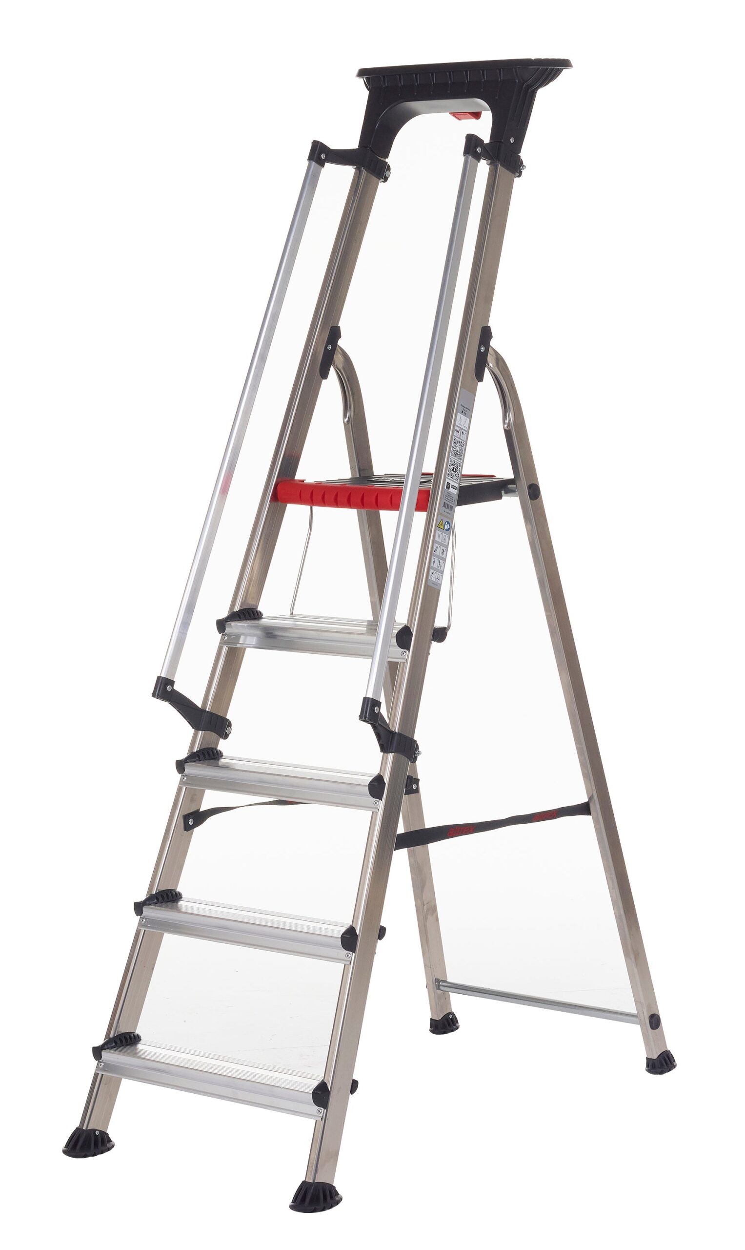 Anntaylor Double Decker Aluminium Stepladder – With Tool Tray for Easy Access - Image 10